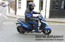 Летний фейслифтинг скутера Sachs SX1