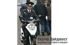 Сотрудники ДПС в Анапе пересели на скутер