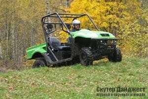 KYMCO UXV 500: между квадром и джипом