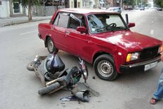 Число ДТП с участием мотоциклов и скутеров выросло за год на 75%