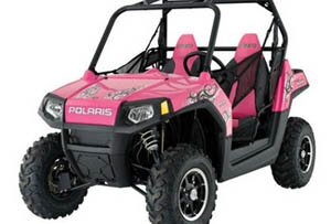 Polaris – мотовездеход для Барби