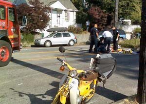 ГАИ хочет разобраться со скутеристами