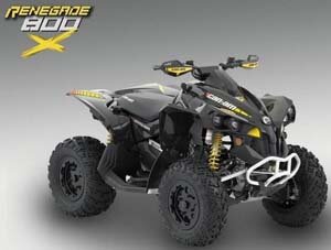 Can-Am Renegade 800. Вероотступник