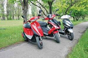 Honda Dio AF-27 - Viper Storm 50 - Benelli 491 ST