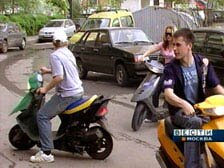 ГИБДД Подмосковья тревожит ситуация со скутерами