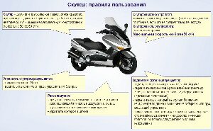 Скутер: правила пользования