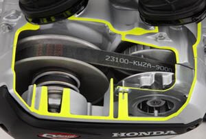 Новая коробка для скутеров от Honda
