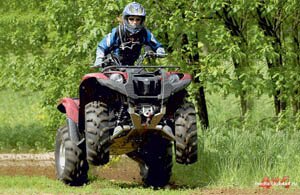 Квадроцикл Yamaha Grizzly 550