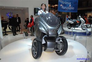 EICMA-2009: Гамма скутеров Peugeot 2010 года
