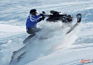 Тестируем новую линейку снегоходов Yamaha 2010