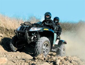 Arctic Cat предлагает электроусилитель руля для ATV