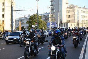 Акция скутеристов прошла незамеченной