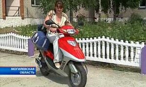 Врачи в Могилевской области пересаживаются на скутеры