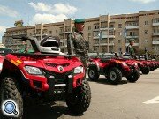 США подарили таджикским пограничникам 22 квадроцикла
