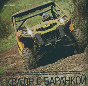 Квадр с баранкой