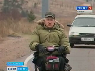 От Владивостока до Москвы на скутере и силе духа 