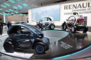 Малютка Renault Twizy: зарубежные видео-обзоры 