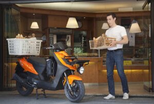 Kymco Agility - торговая мобильность