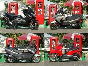 Тест-драйв максискутеров 2011 года. Часть 2