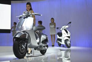 EICMA-2011: Скутер Vespa Quarantasei
