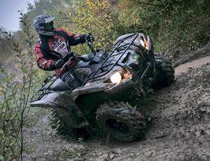 Yamaha Grizzly: пол-литра для бездорожья