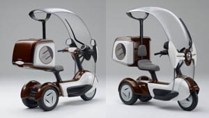 Canopy – трехколесный электротранспорт от Honda