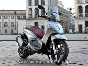 Piaggio Beverly 350 Sport Touring 2012 – кинжал в сафьяновых ножнах