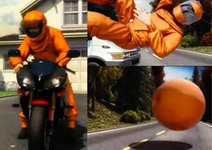 Safety Sphere: подушка безопасности для мотоциклистов