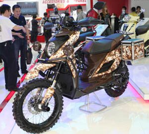 Начинаются продажи скутера Yamaha TTX Adventure