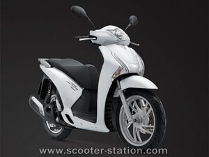 Новая Honda SH 125i 2013 модельного года уже представлена в Азии