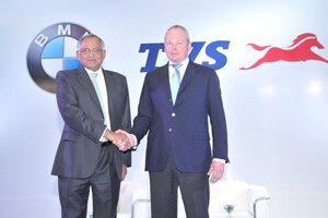 TVS и BMW будут производить мотоциклы в Индии