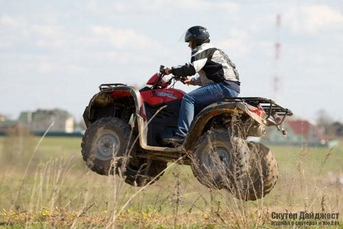 Тест-драйв ATV Sym и KYMCO
