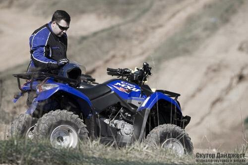 Тест-драйв ATV Sym и KYMCO 