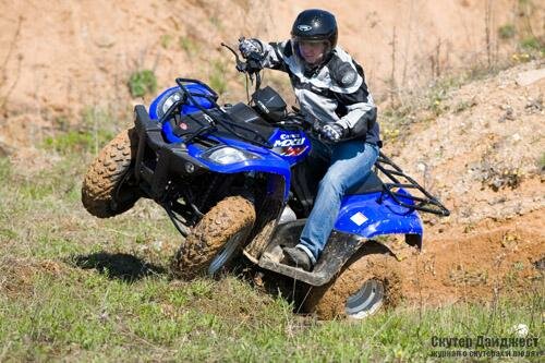 Тест-драйв ATV Sym и KYMCO 